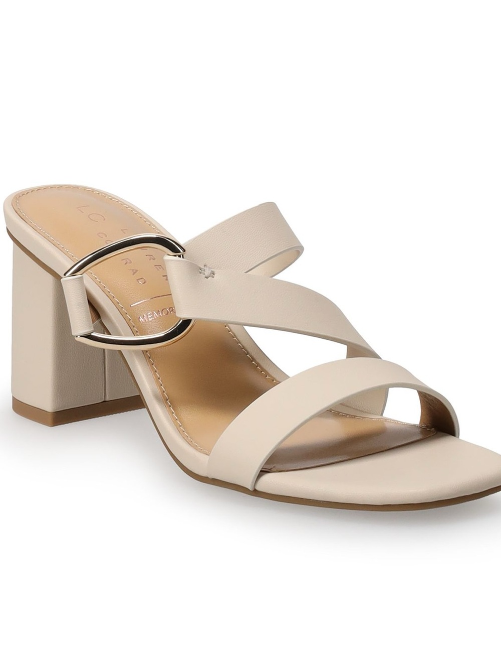 LC Lauren Conrad Canelle Women's Asymmetrical Heels
